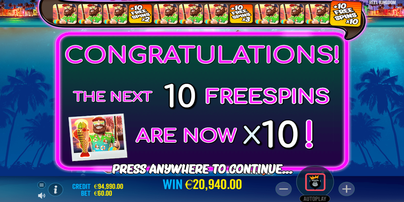 Bigger Bass Bonanza Free Spins with x10 multiplier Bigger Bass Bonanza Free Spins with x10 multiplier