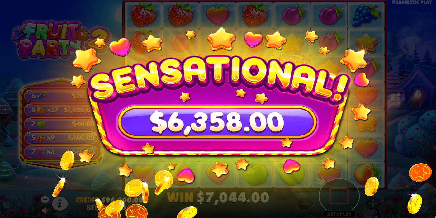 Fruit Party 2 slot - Sensational Big Win