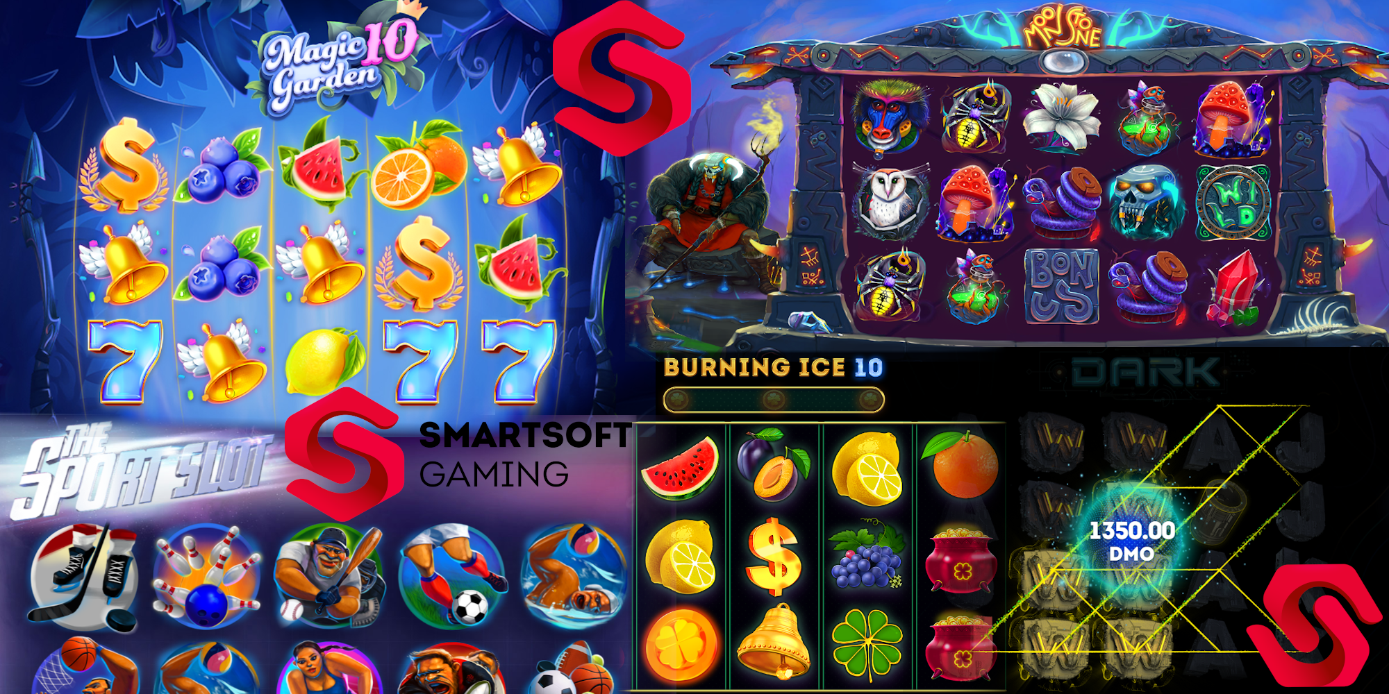 SmartSoft Gaming uses different layouts and design