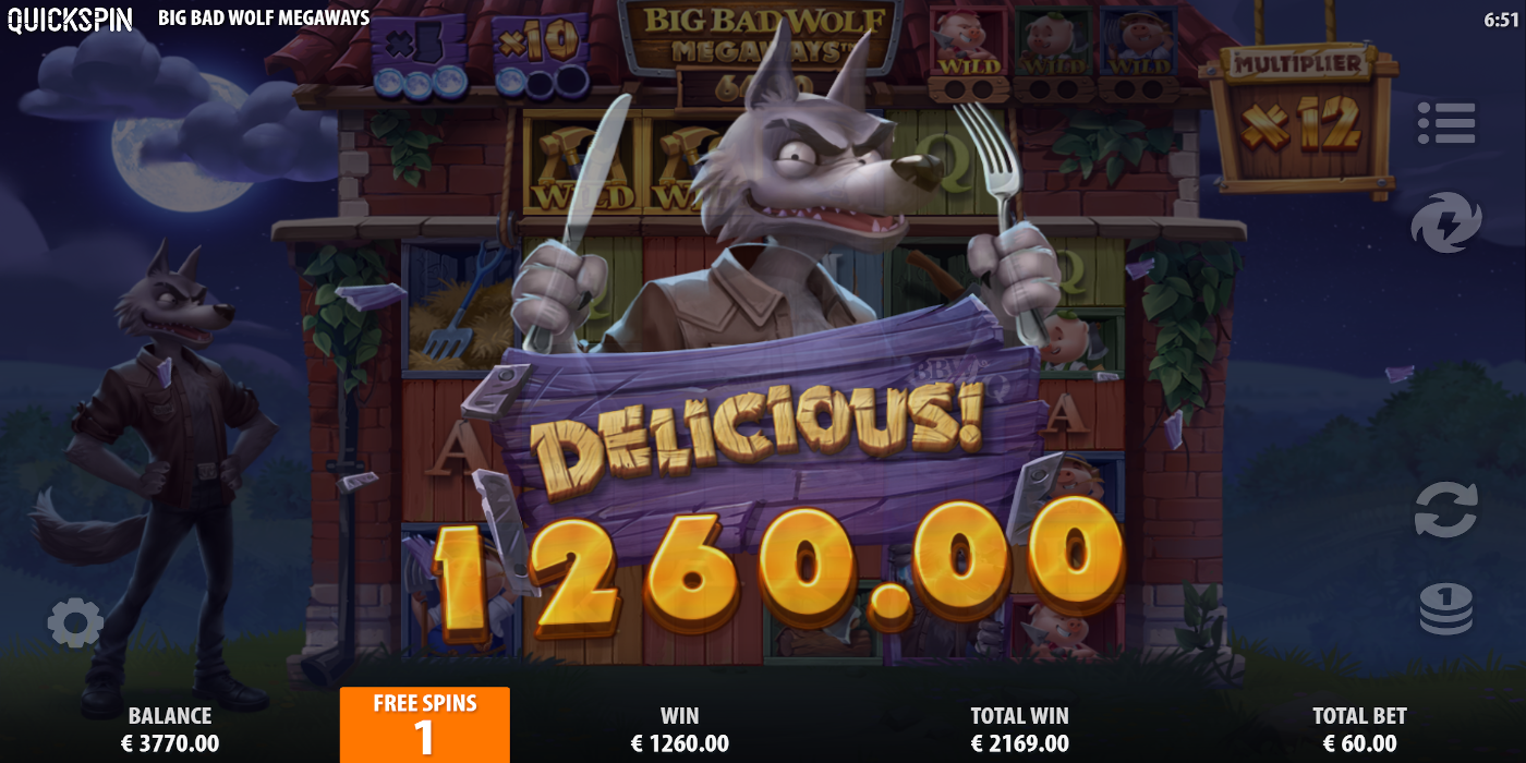 All Big Bad Wolf Megaways Free Spins bring amazing WINS All Big Bad Wolf Megaways Free Spins bring amazing WINS