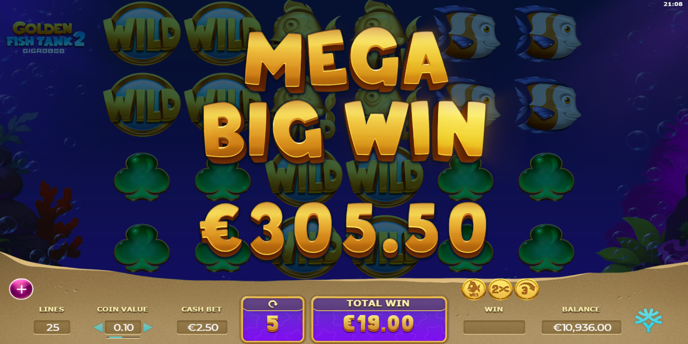 Like most of the Yggdrasil slots, the Golden Fish Tank 2 lets you catch amazing wins Like most of the Yggdrasil slots, the Golden Fish Tank 2 lets you catch amazing wins