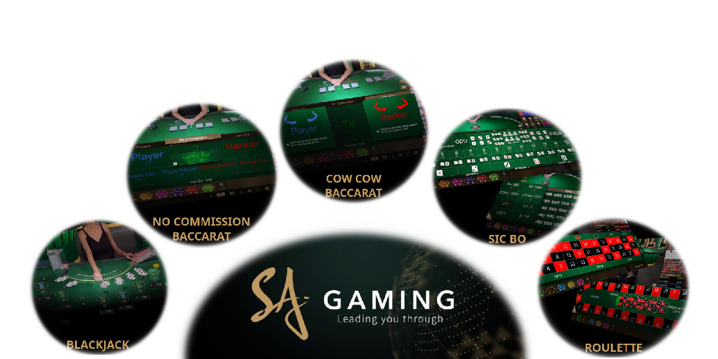 SA Gaming live casino game online types - SA casino games