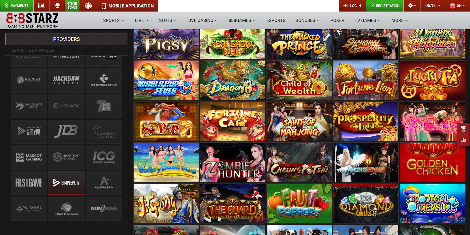 888Starz casino is the best rated casino on our list and has SimplePlay slots and other casino games 888Starz casino is the best rated casino on our list and has SimplePlay slots and other casino games