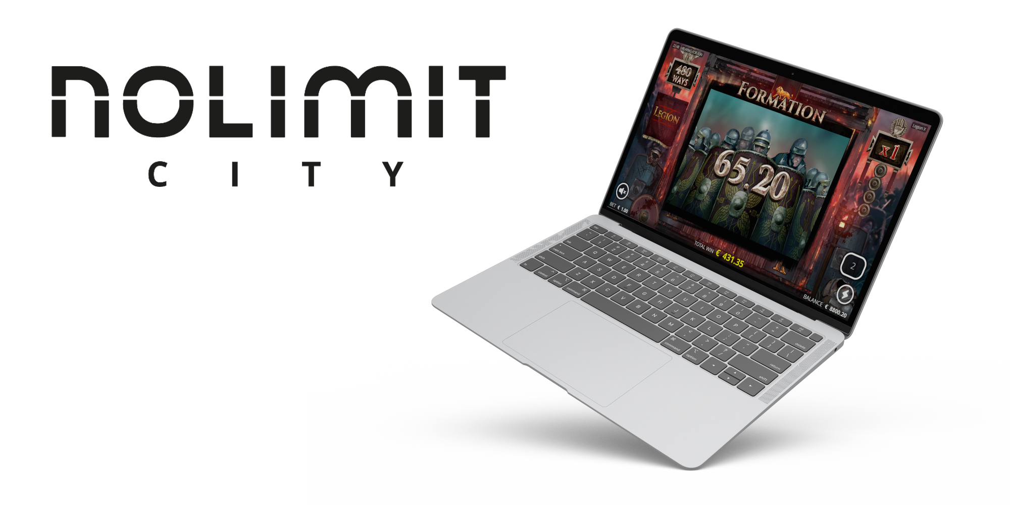 As all Nolimit City slots, Legion X casino game created on HTML5 and available on all types of devices