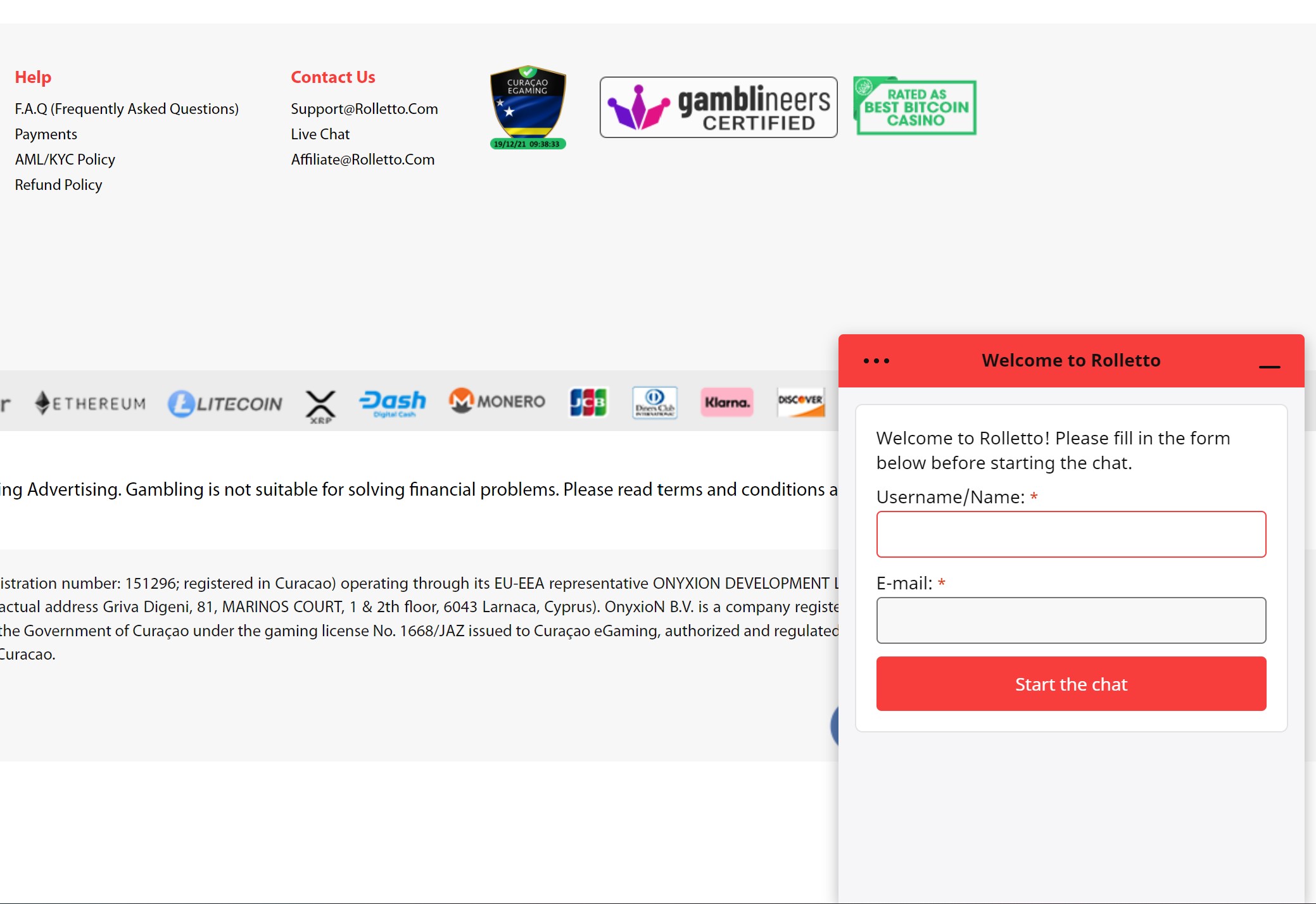 rolletto customer support live chat rolletto customer support live chat