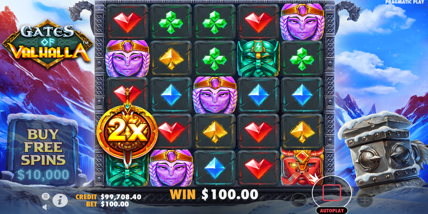 Gates of Valhalla slot free play DEMO lets you try out all features without risk