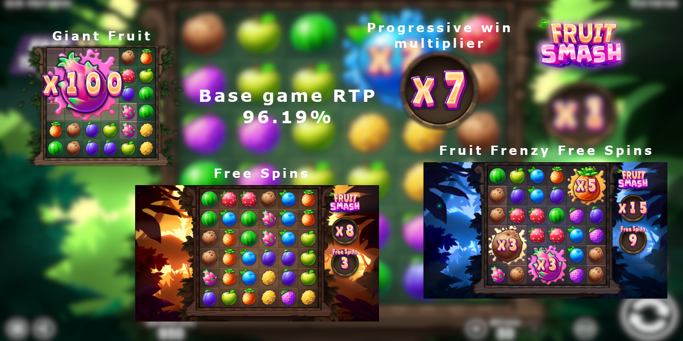 Fruit Smash Free Spins lets you enjoy big wins and your fun leisure time Fruit Smash Free Spins lets you enjoy big wins and your fun leisure time