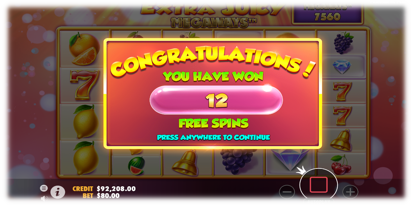 Bonus Buy feature on Extra Juicy Megaways slot is an expensive but very useful feature