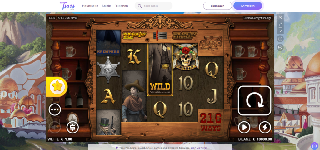 El Paso Nolimit City Tsars Slot 