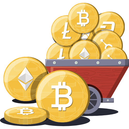 best cryptocurrency for gambling logo- gold cart bitcoin ethereum