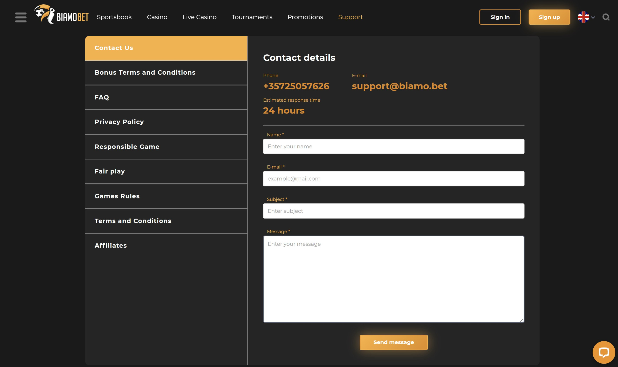 biamo bet customer support live chat whatsapp biamo bet customer support live chat whatsapp