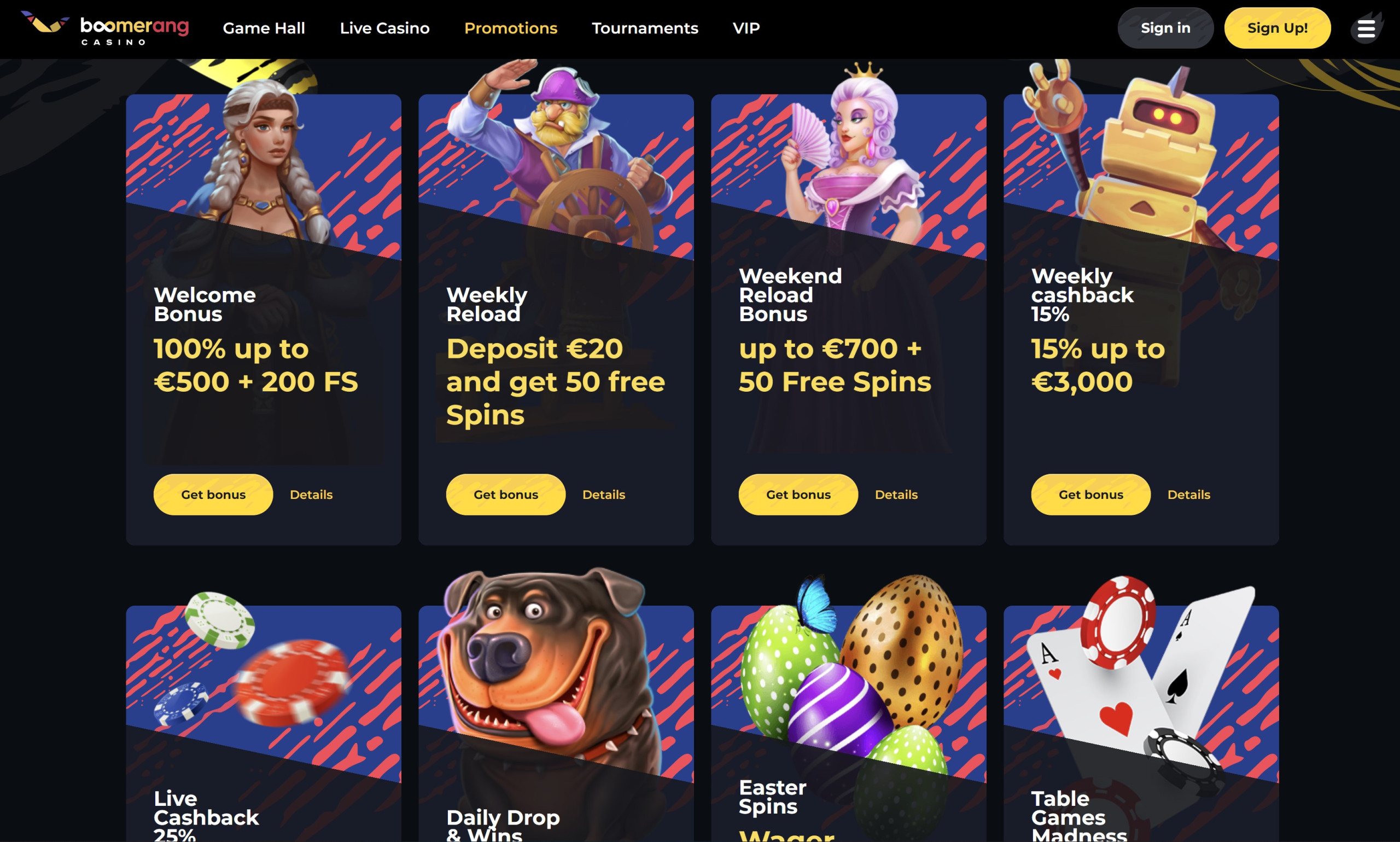 boomerang casino welcome deposit bonus weekly cashback boomerang-casino-welcome-deposit-bonus-weekly-cashback