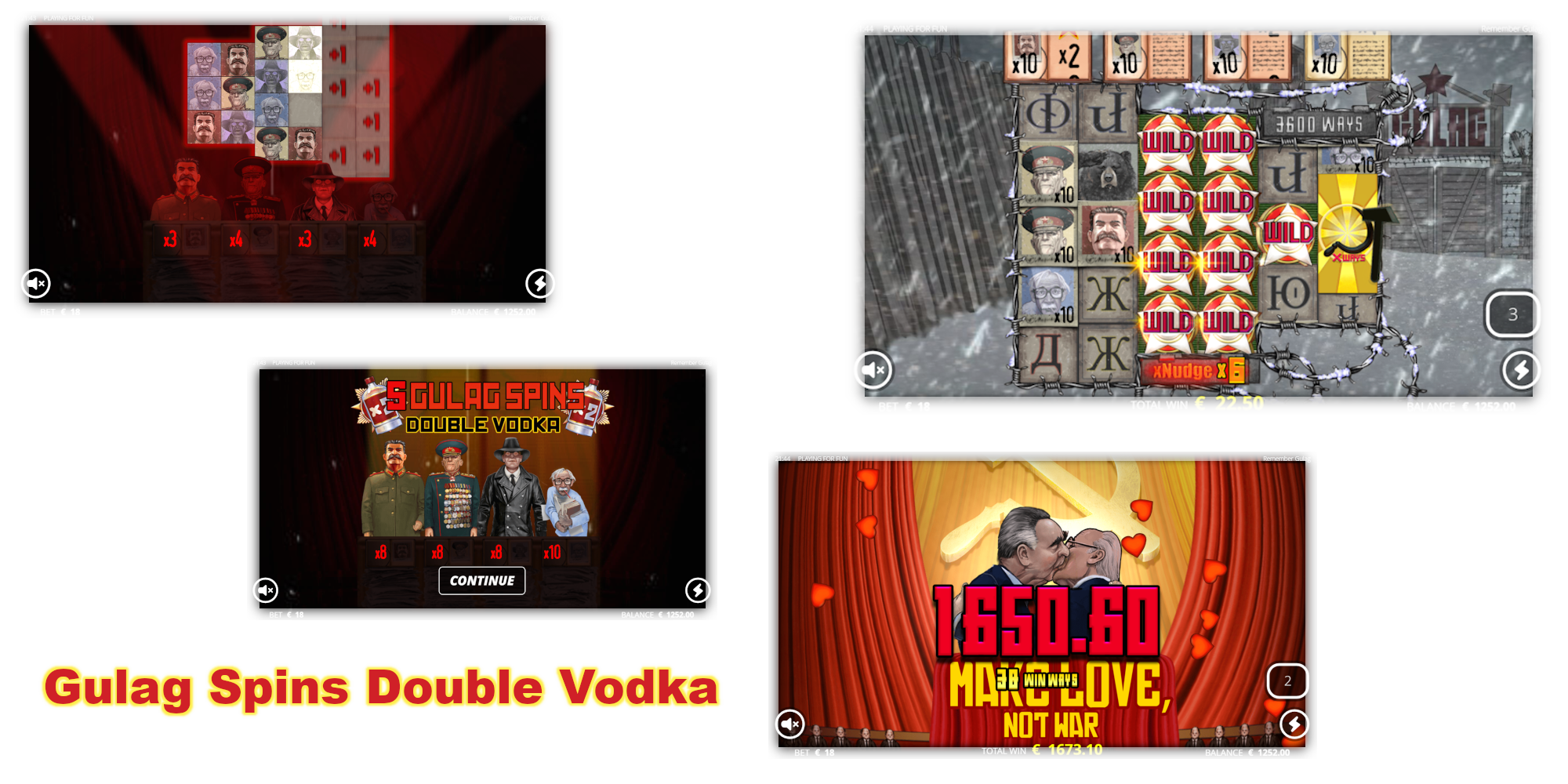 Remember Gulag slot Bonus Buy feature lets you try out Gulag Spins Double Vodka