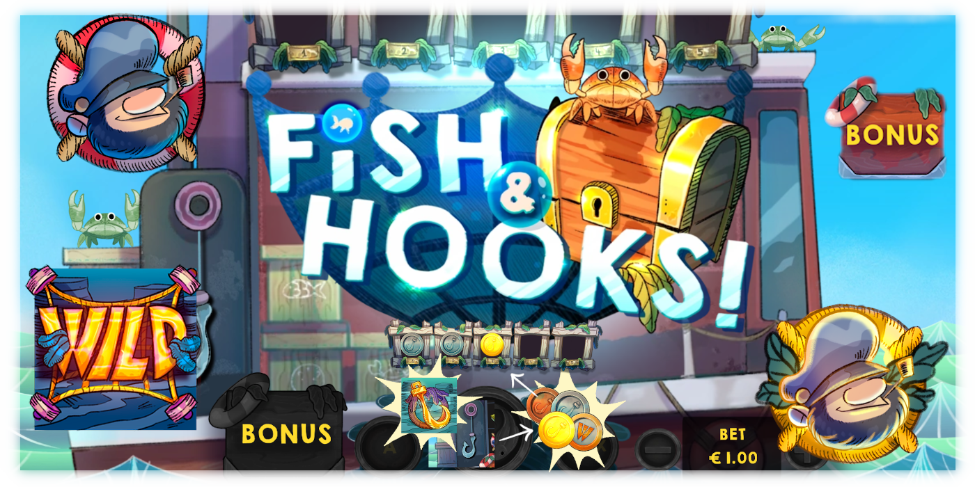 Triple Cherry online slot machine Fish&Hooks represents them slot games as colorful and unique Triple Cherry online slot machine Fish&Hooks represents them slot games as colorful and unique