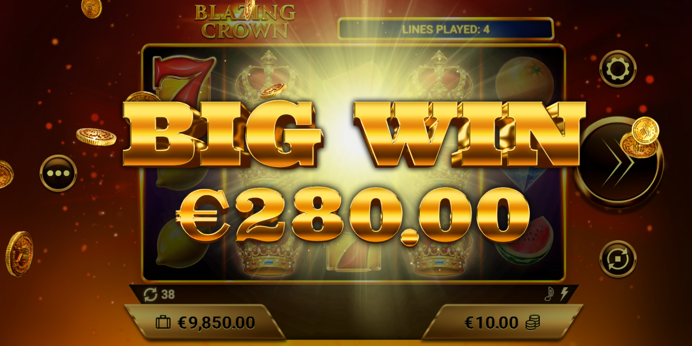 Blazing Crown slot machine game Blazing Crown slot machine game