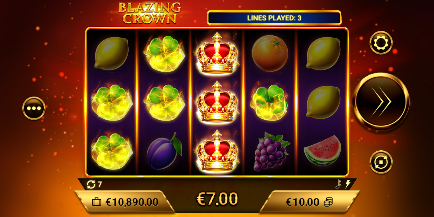 Blazing Crown slot machine crowns Blazing Crown slot machine crowns