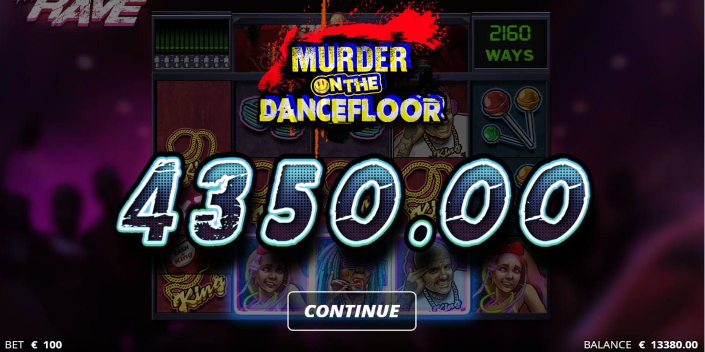 The Rave casino slot game Big Win The Rave casino slot game Big Win