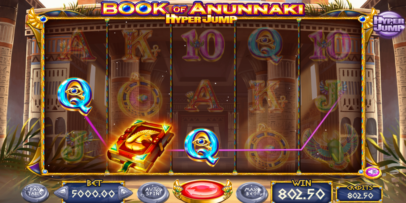 Book of Anunnaki slot game payline Book of Anunnaki slot game payline