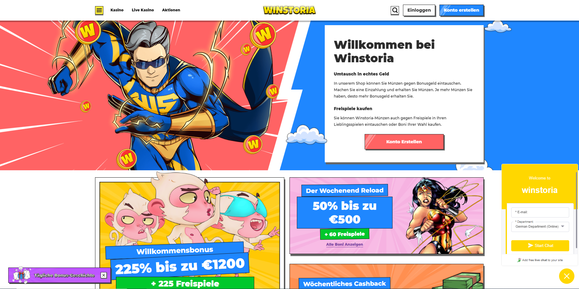 Winstoria casino erfahrungen - winstoria casino login - live chat Winstoria casino erfahrungen - winstoria casino login - live chat