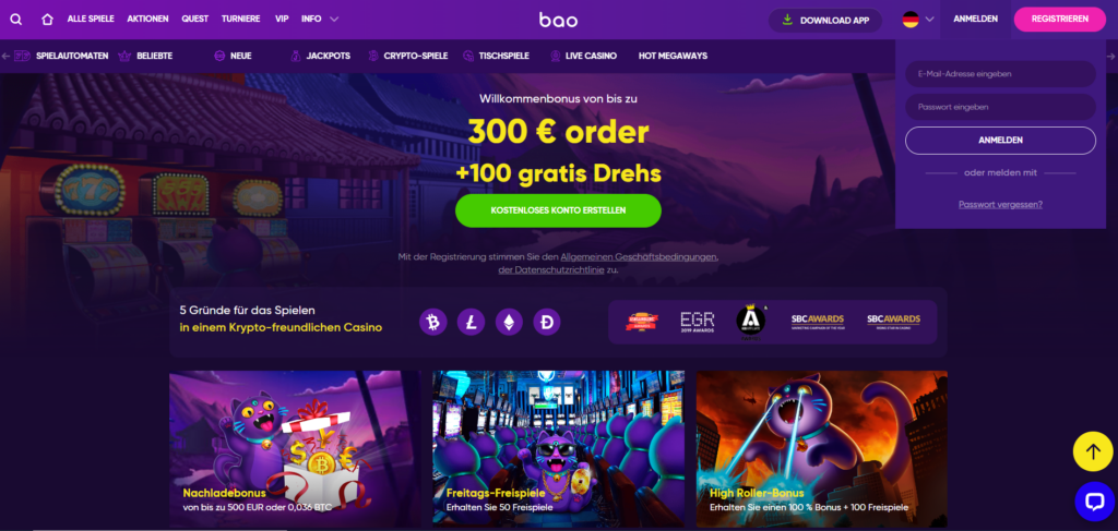 bao casino login - bao casino app - registrierung anmelden willkommen
