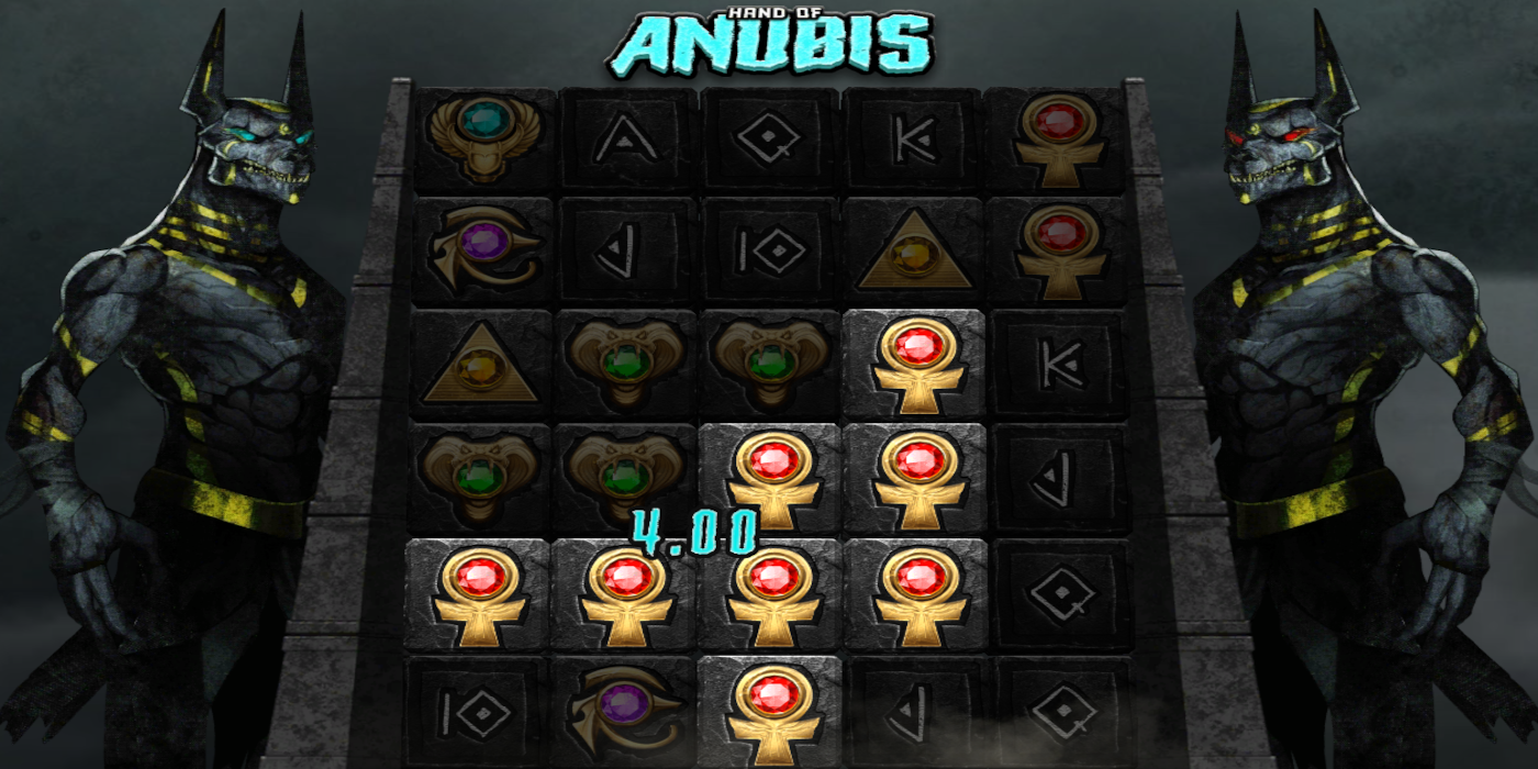 Hand of Anubis slot game small win Hand of Anubis slot game small win