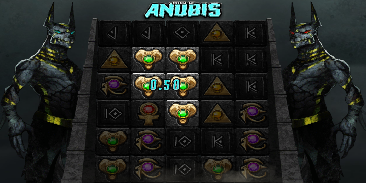 Hand of Anubis slot machine game symbols Hand of Anubis slot machine game symbols