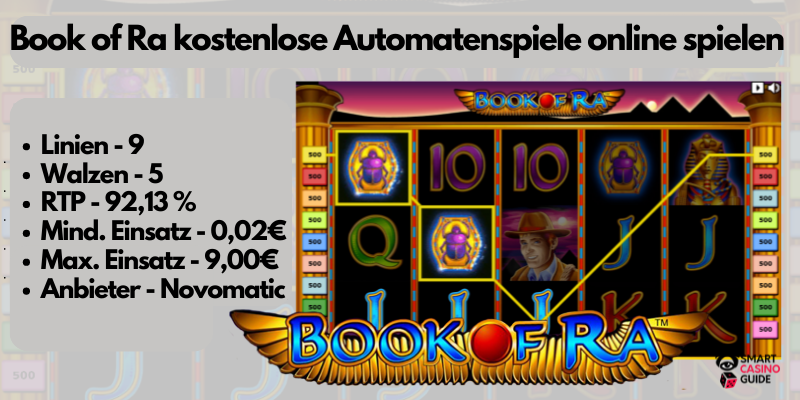 Book-of-Ra kostenlose Automatenspiele online spielen