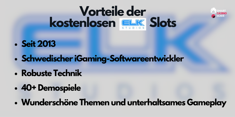 ELK Studios slot kostenlos spielen