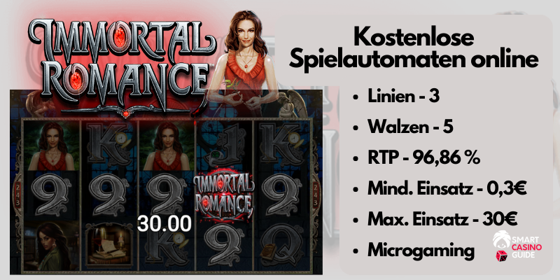 Immortal Romance spielautomaten online kostenlos spielen - slot spiele kostenlos spielen