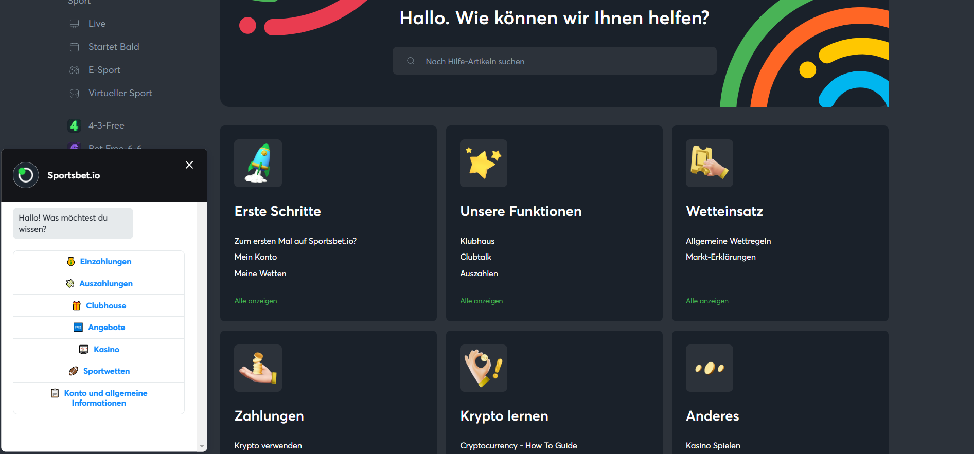 sportsbet.io login - Sportsbet.io Kundensupport-Hilfe-Center Live-Chat