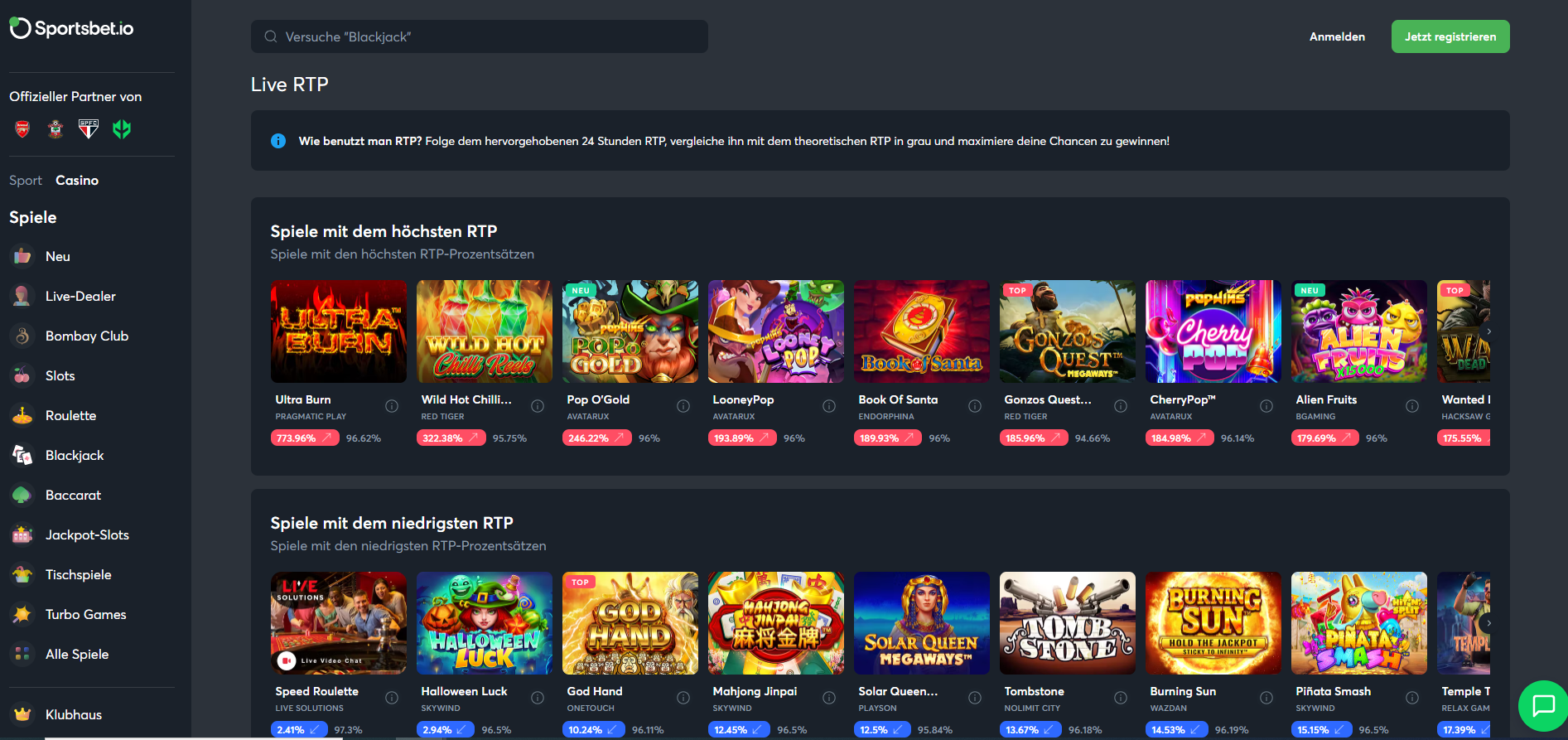 sportsbet.io Live RTP Spielautomaten beast mode cash or crash tombstone