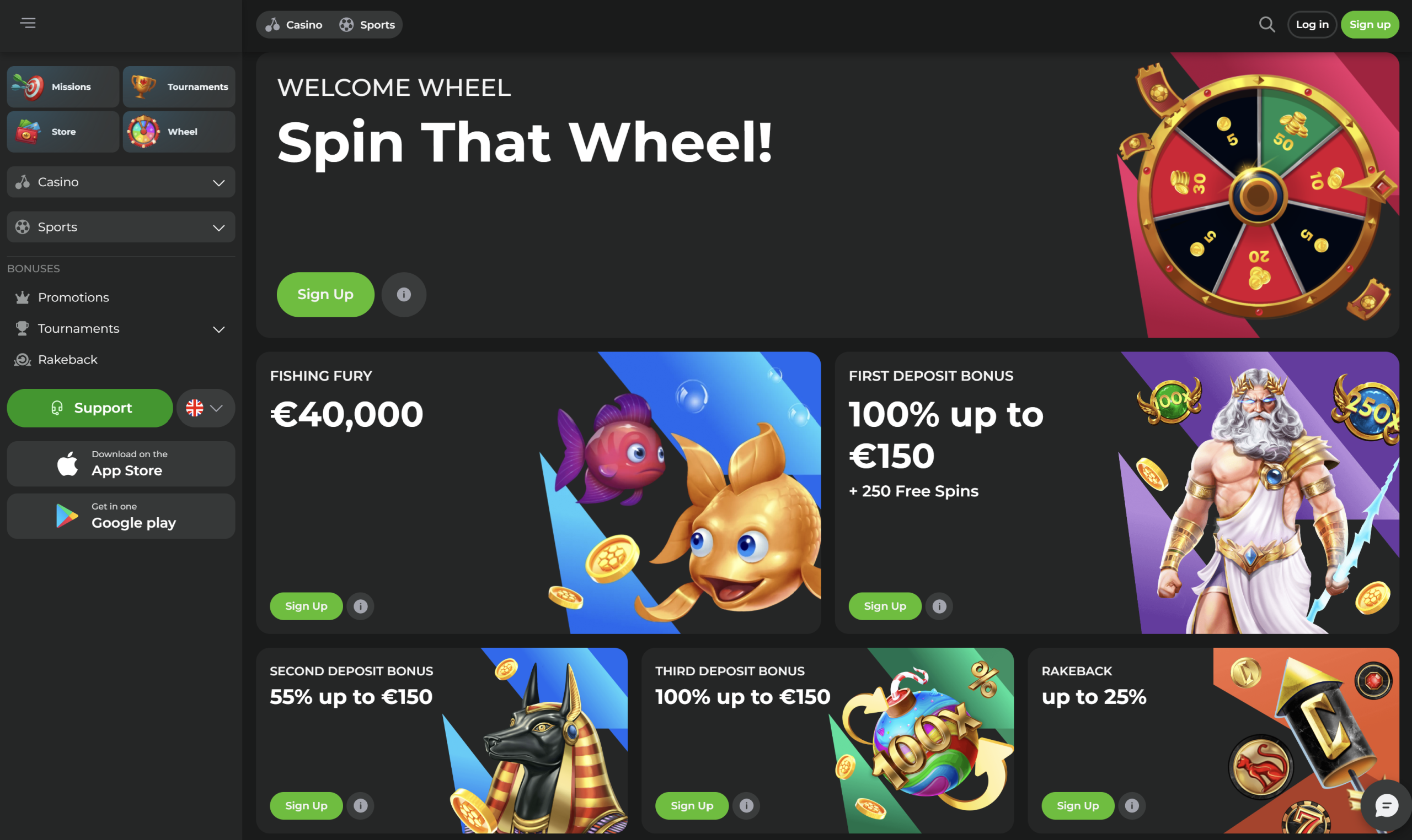 betonred casino first deposit welcome bonus rakeback cashback tournaments promotions no deposit bonus