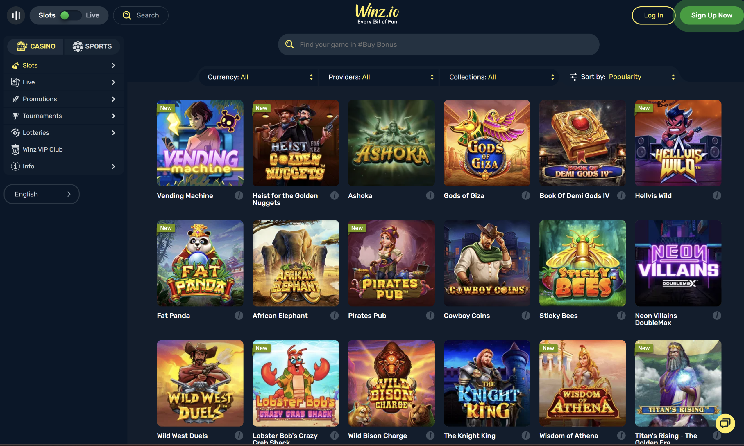 winz casino bonus buy slots ashoka fat panda sticky bees