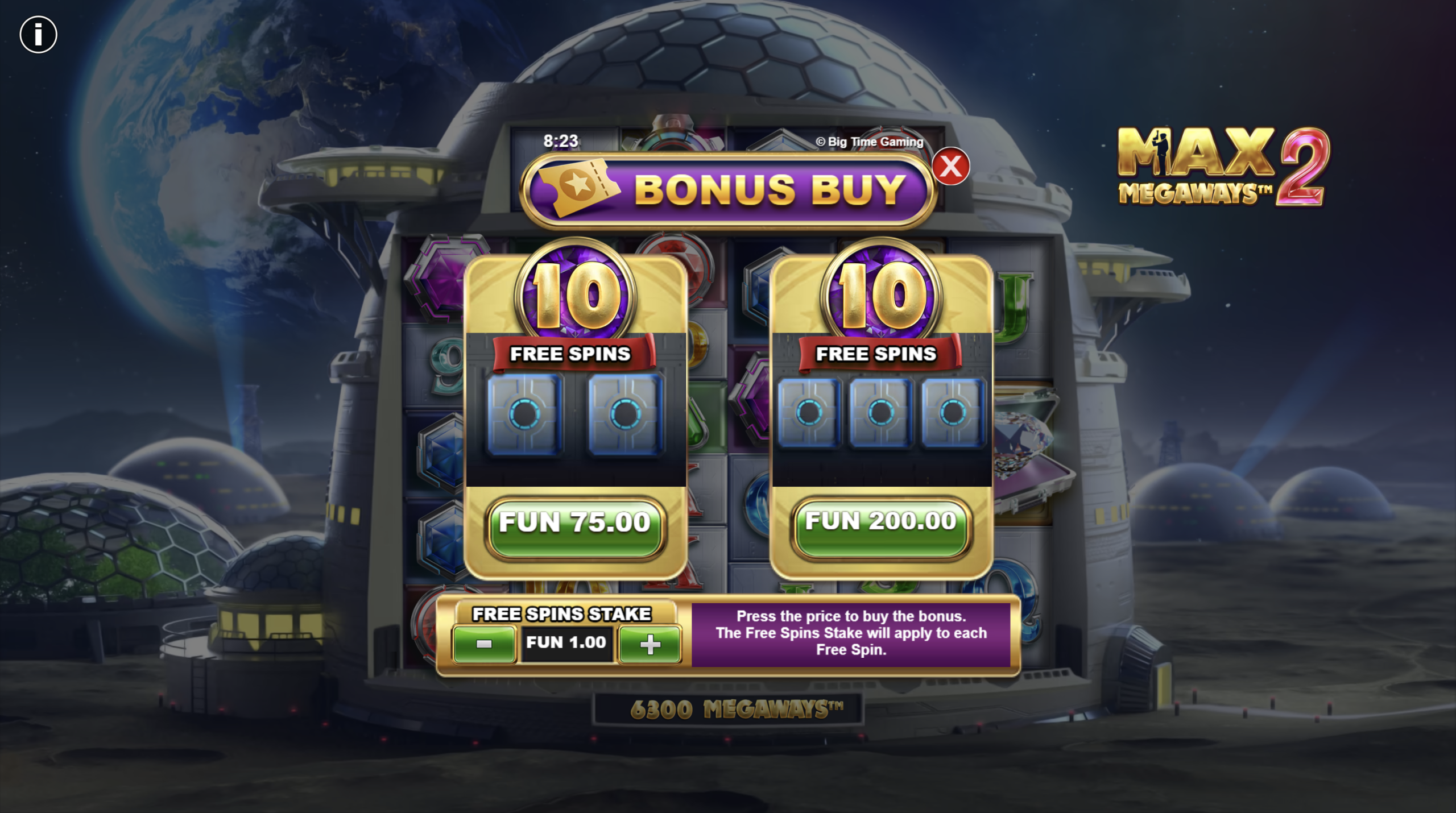 max megaways 2 slot bonus buy rtp max win