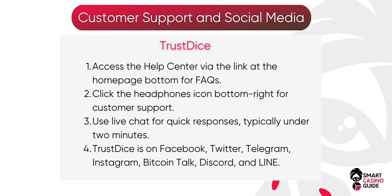 crypto-casino-trust-dice-customer-service