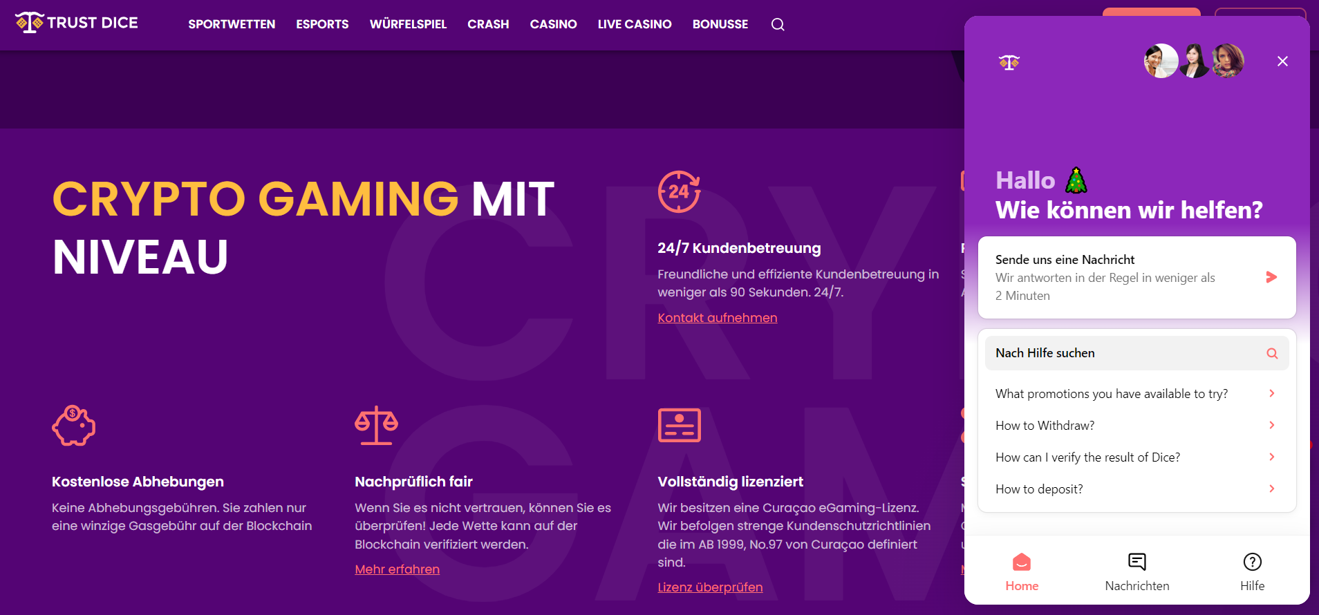 trustdice-kundenservice trustdice-kundenservice