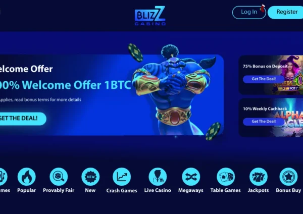 Blizz.io desktop screenshot