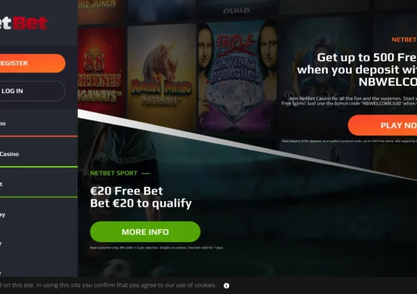 NetBet desktop screenshot