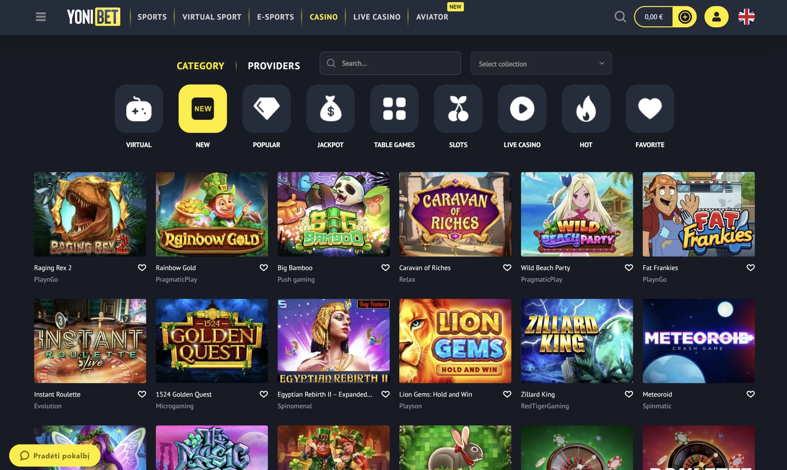 yonibet-casino-games